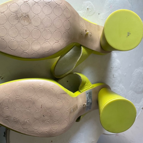 Women's Lime Green Mules - Picture 6 of 16